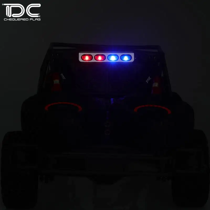 DC RC задний светильник светодиодный ряд s полицейский цветной для TRAXXAS UDR DCAB 8004