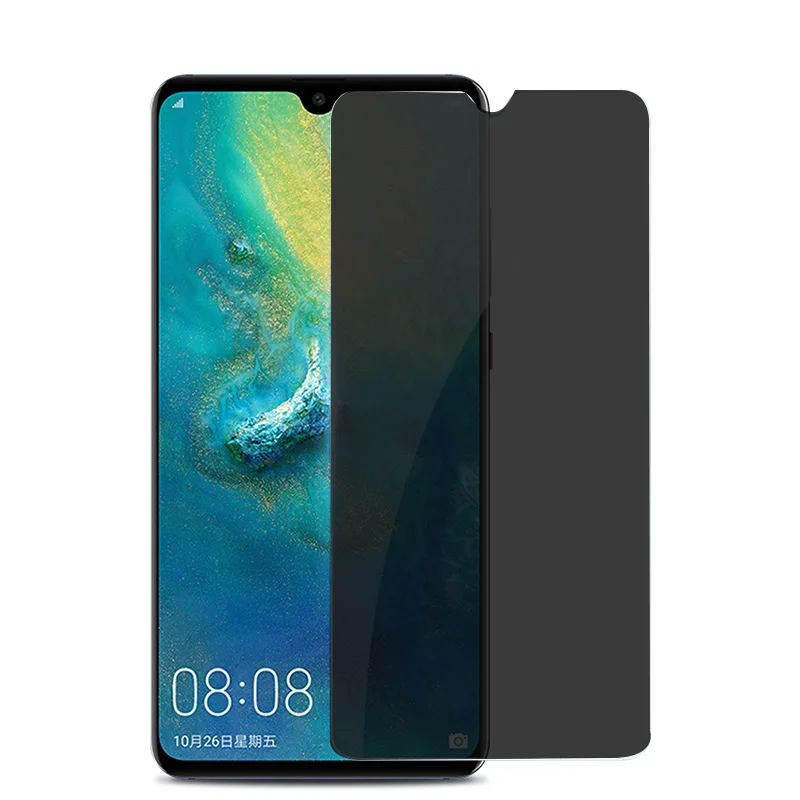 Защитное закаленное стекло EXUNTON для Huawei Mate 20 20X Lite 2.5D с защитой от шпиона Mate20X