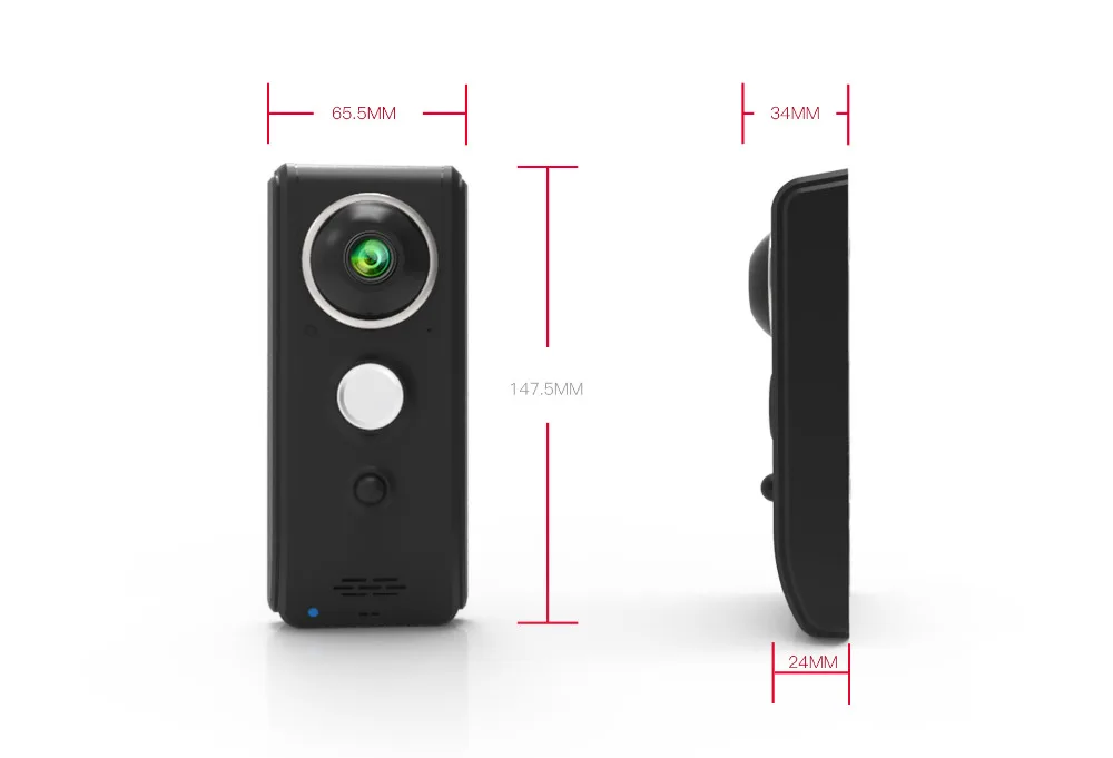 Vstarcam 720P видеокамера на дверной звонок WiFi Визуальный дверной звонок Домофон инфракрасного ночного видения дверной звонок Мониторинг безопасности