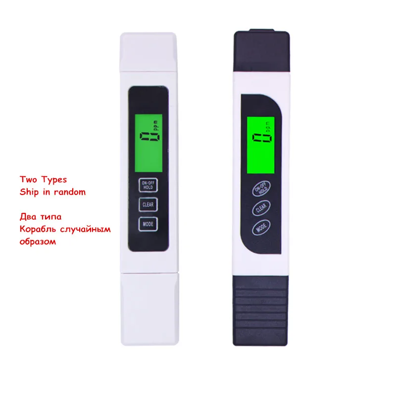 Портативный цифровой измеритель качества воды чистоты 3 шт./лот|tds meter|tester tdswater ph