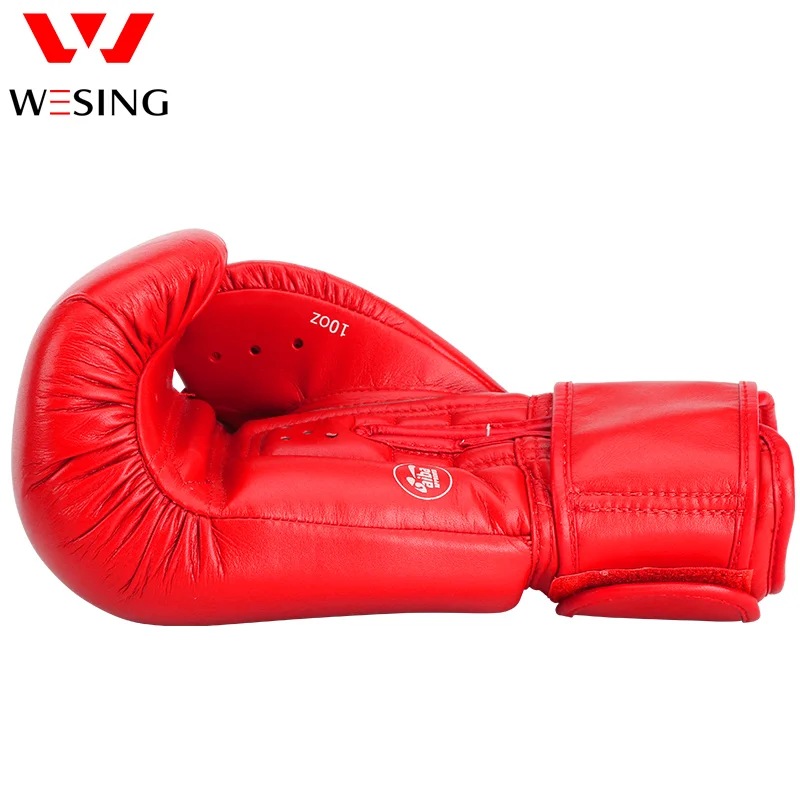 Боксерские перчатки Wesing AIBA мужские тренировочные для соревнований бокса|boxing
