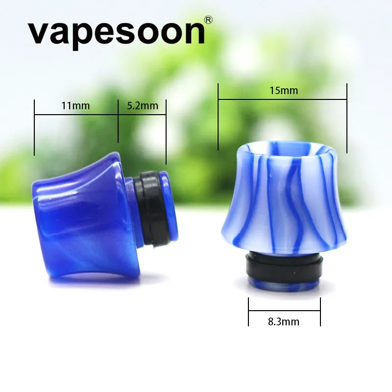 Vapesoon электронная сигарета акрил 510 капельные наконечники красочные рот
