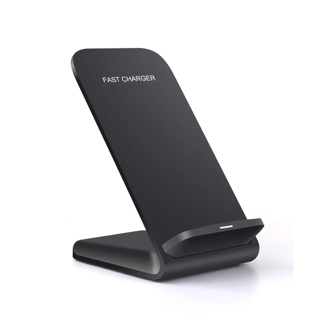 Black FDGAO 10 Вт 9 в быстрое Qi Беспроводное зарядное устройство для iPhone 11 Pro XS Max XR X 8 быстрая Беспроводная зарядная подставка для samsung S10 S9 Note 9 10 - Тип штекера: Black