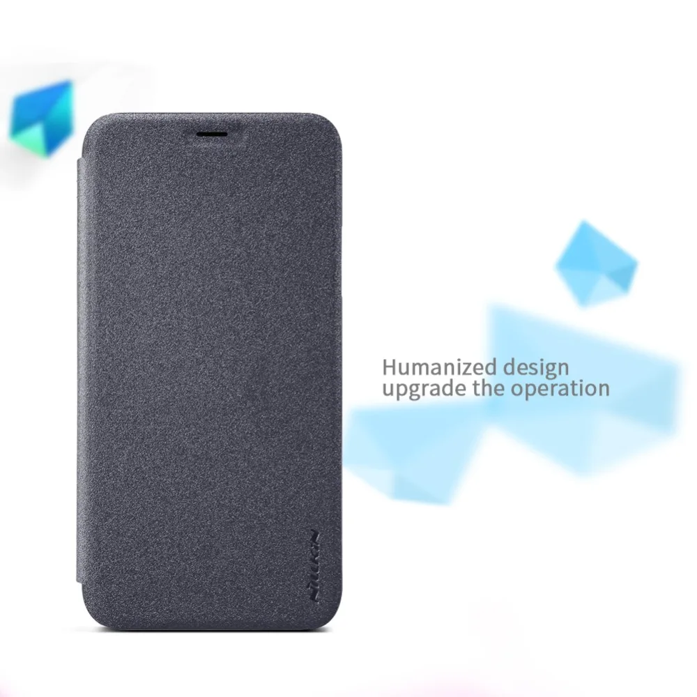 Nillkin Sparkle Бизнес Тонкий тонкий легкий PC искусственная кожа Полный защитить флип