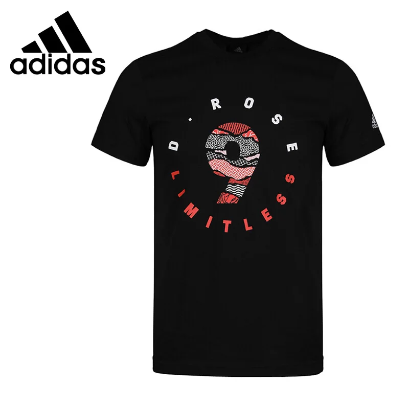 Оригинальный Новое поступление 2018 Adidas лозунг 2 T Для мужчин футболки с коротким