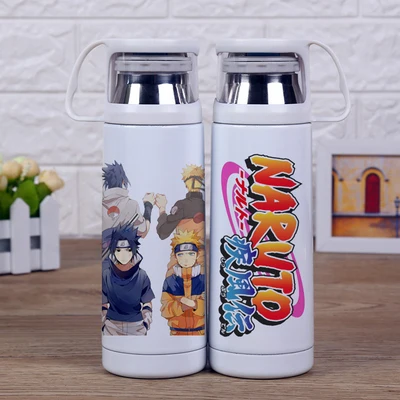 OUSSIRRO Наруто термос Uzumaki Наруто с крышкой Хатаке Какаши термос Uchiha itachi кружки чашка подарок - Цвет: T