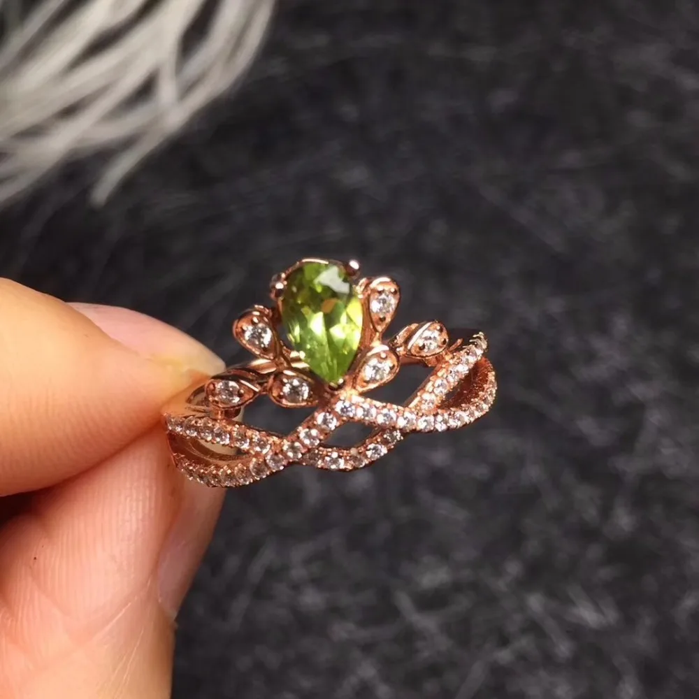 Ювелирные изделия Настоящее серебро 925 пробы Леопард S925 натуральный драгоценный