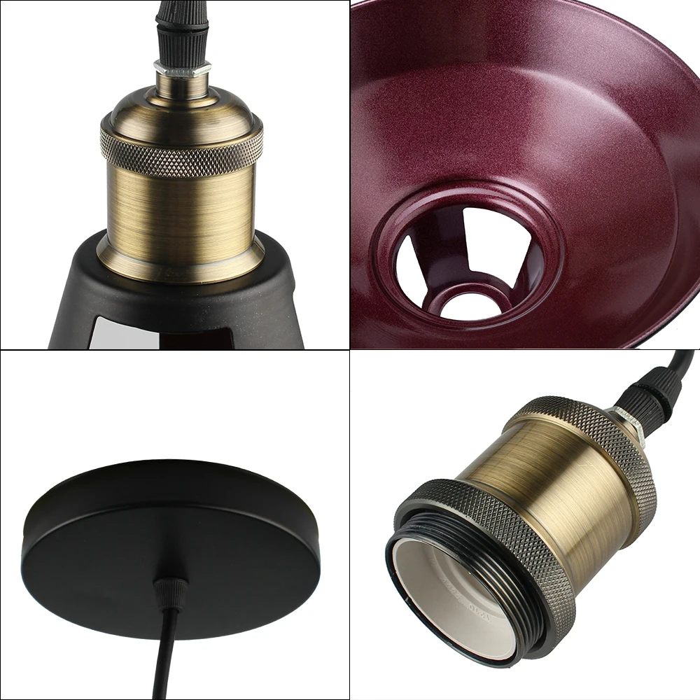 Промышленные Ретро подвесные светильники для ресторана кухни дома подвесной