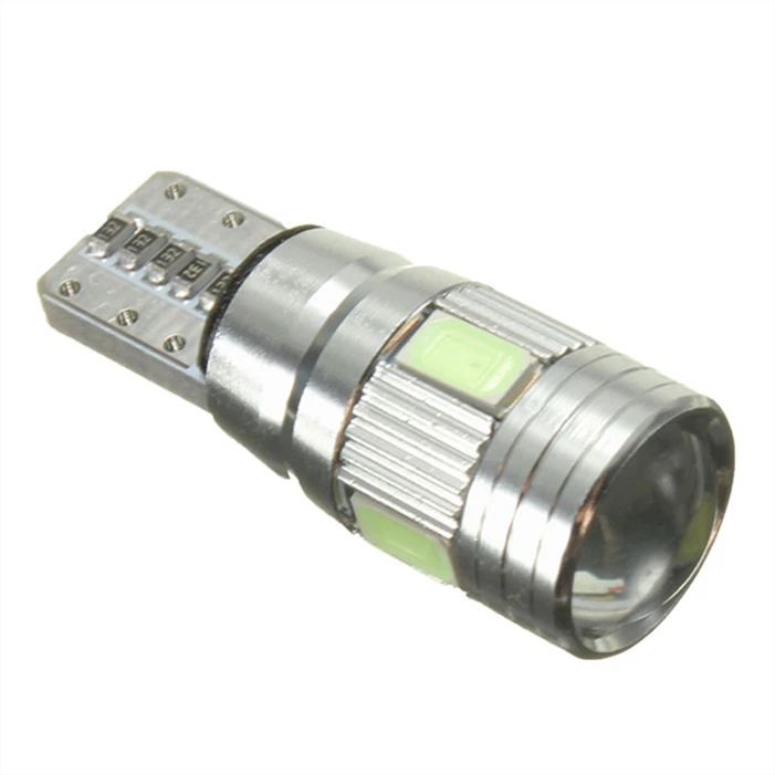 Высокое Качество 10x T10 W5W 194 168 6 светодиодный 5630 SMD Canbus Error Free Авто парковочные