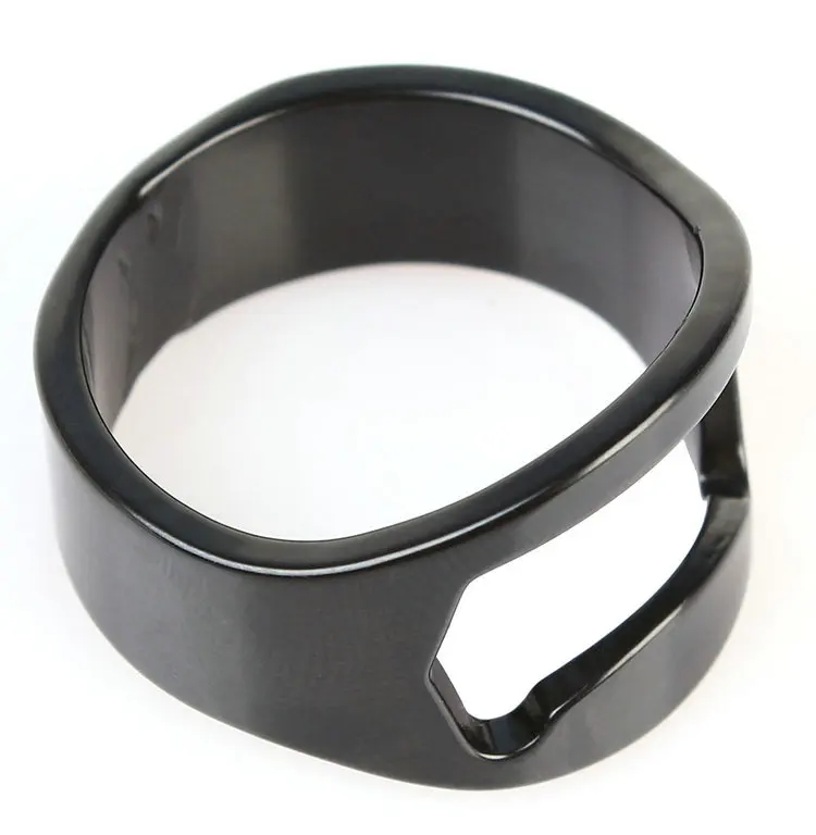 Новое поступление мода бутылок из нержавеющей стали палец кольцо открывалка для