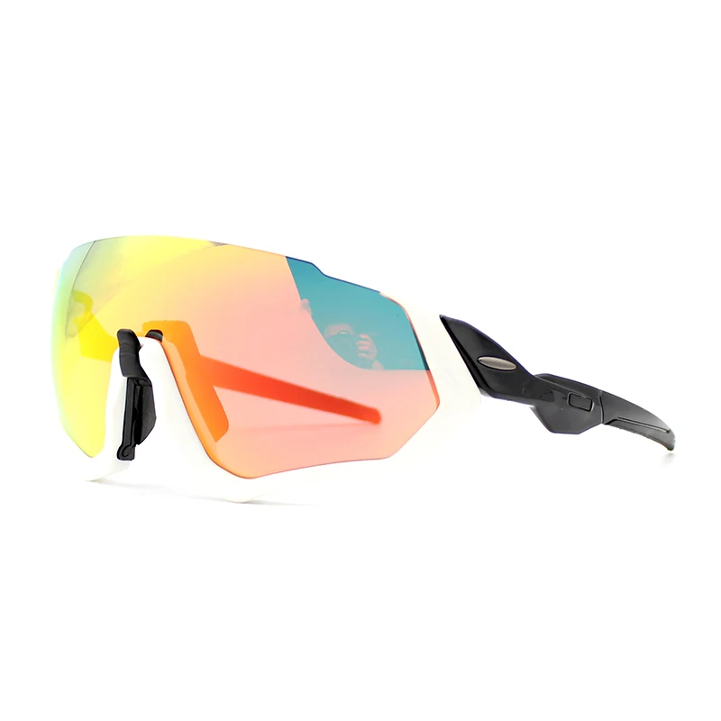 3 lens polarized Велоспорт очки 3 поляризованные линзы дорожный велосипед MTB велосипеда для Для мужчин Для женщин UV400 спорта на открытом воздухе для верховой езды беговые очки - Цвет: 3 lens polarized