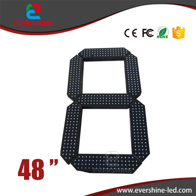 48 &quotбелый/красный/желтый/зеленый цвет 7 сегментный водонепроницаемый