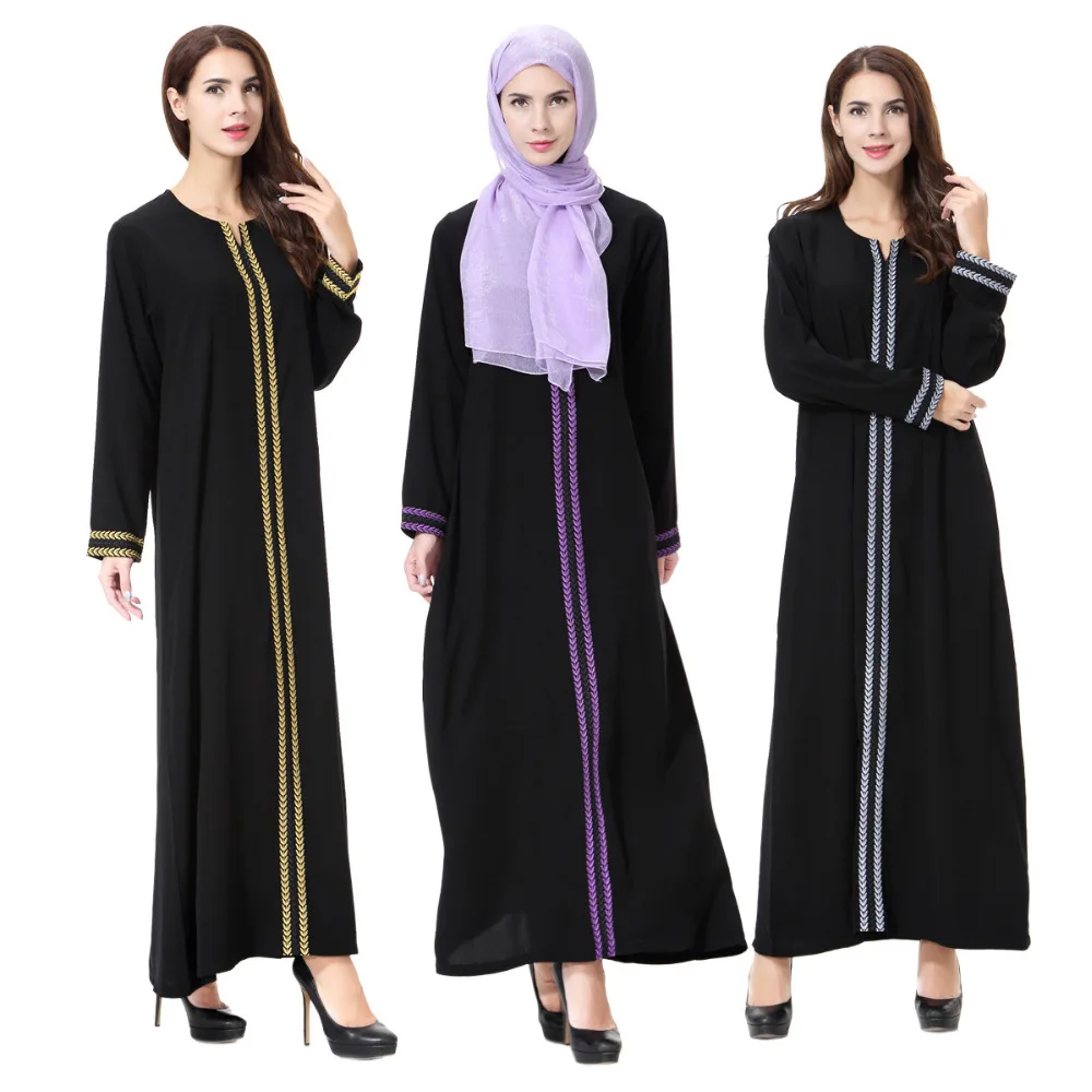 Модное мусульманское платье абайя, мусульманская одежда для женщин, джилбаб джеллаба, халат мусульмане, турецкий халат баджу, кимоно, кафта...