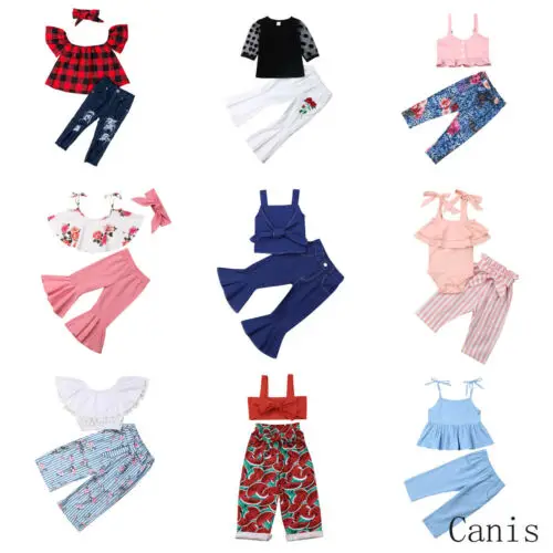 Одежда для маленьких девочек лето 2019 топы с короткими рукавами футболка +