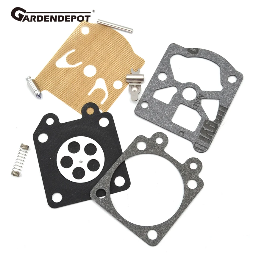 5 комплект карбюратора ремонт прокладка для Husqvarna 50 51 55 бензопилы части|Детали