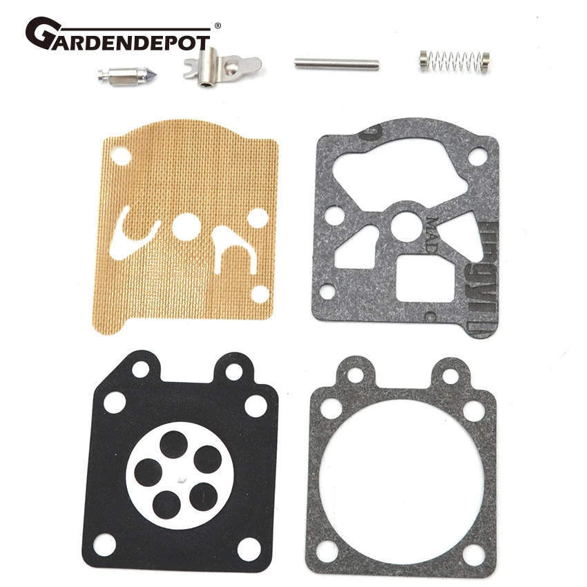 5 комплект карбюратора ремонт прокладка для Husqvarna 50 51 55 бензопилы части|Детали