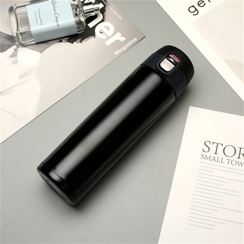 500 мл вакуумная крышка с отскоком Двойная Вакуумная чашка кружка для путешествий