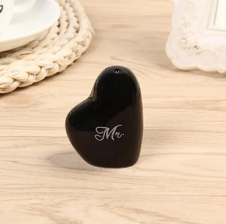 Оптовая продажа 200 шт. (100 пар)/партия свадебные сувениры в форме сердца