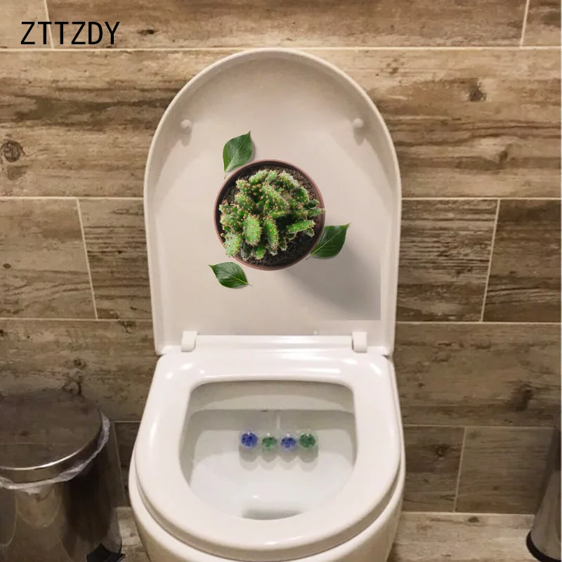 ZTTZDY 22 3*24 5 см свежие растения суккуленты в горшке унитаз настенные декоративные