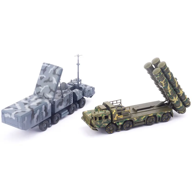 1/72 4D Собранный двухкомпонентный русский S300 зенитный ракета-носитель 3 в 1 Радар Военная игрушка украшения грузовик модель наборы