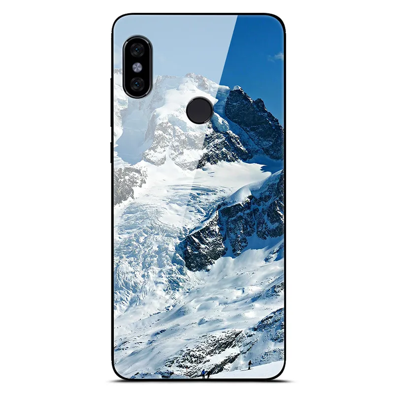 Чехол из закаленного стекла для Xiaomi Redmi Note 5, чехол с изображением планеты космос, стеклянный чехол на заднюю панель для Xiomi Redmi Note 5 Pro Redmi note5, 64 ГБ, 32 ГБ - Цвет: 32