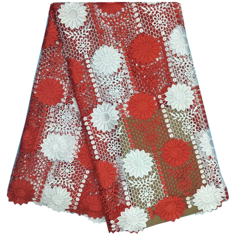 2017 г. Лидер продаж Высокое качество Африканский гипюр шнур Кружево Ткань