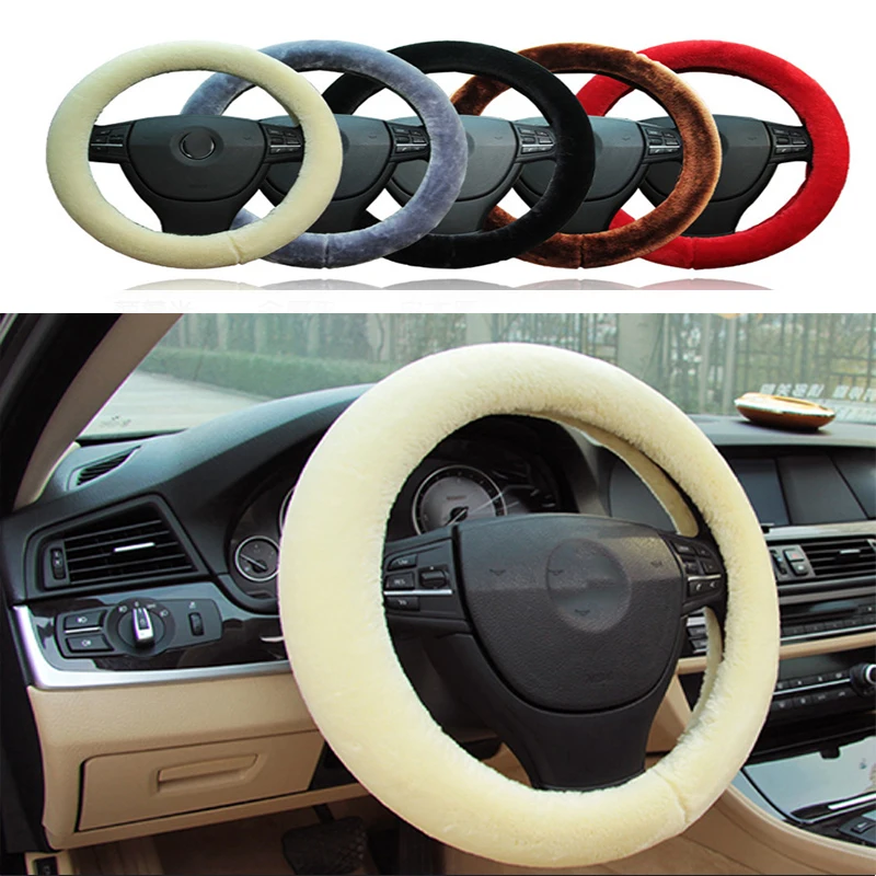 Автомобильные аксессуары ступицы рулевого колеса 38 см чехол для Volkswagen VW Passat B6 B5 B7