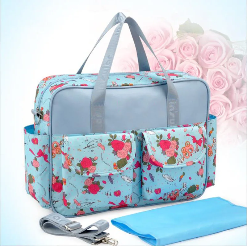 Водонепроницаемая Дорожная сумка на плечо для подгузников с принтом | Мать и