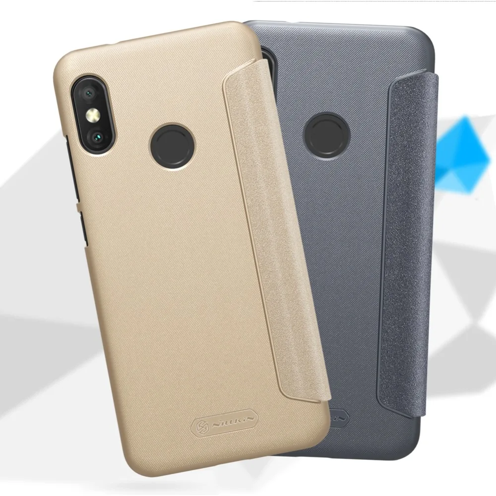 Для Xiaomi Redmi 7 6 Pro 6A 5A чехол NILLKIN роскошный Флип кожаный чехол s задняя крышка для Xiaomi Redmi 7 6 5 Plus чехол для телефона