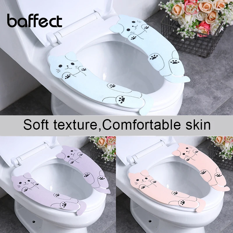 2019 Новые Креативные наклейки на унитаз модели котят клейкие электростатические