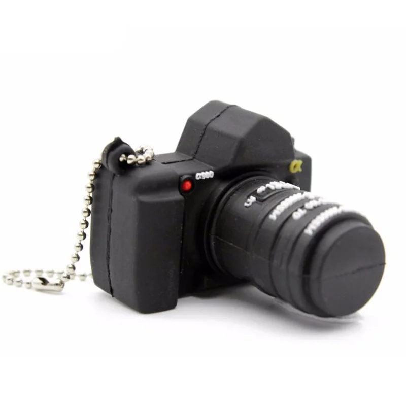 SLR USB в форме камеры флэш накопитель мультяшный флеш 8 ГБ 16 32 64 Гб 128 Подарочная usb