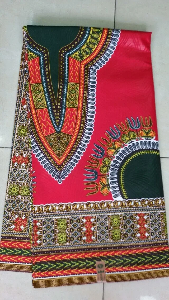 AG004 color one piece 6 yards 100% cotton real wax guaranteed dutch block prints angelina | Дом и сад
