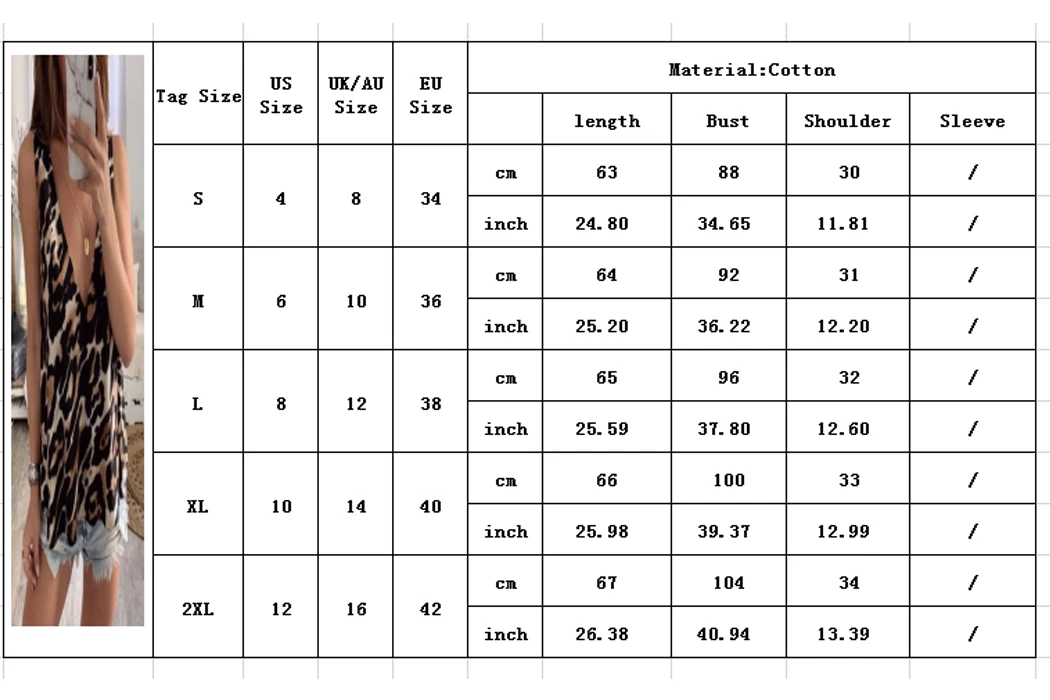 Сексуальный топ на бретелях с леопардовым принтом 2019 летняя Женская туника