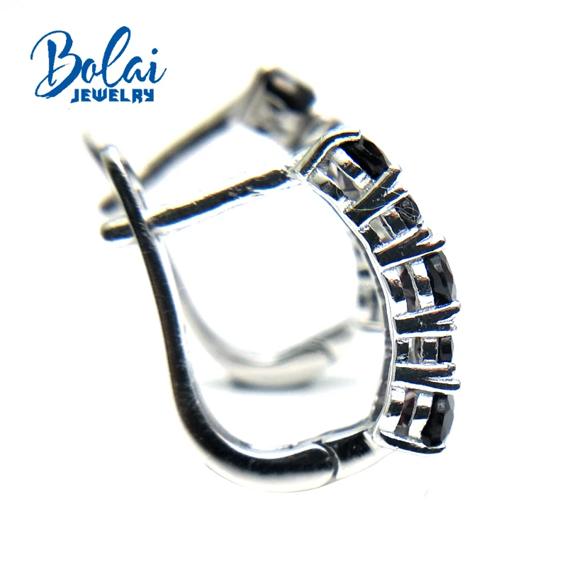 Bolaijewelry, хит, продукт, натуральный гранатовый камень, застежка, простые особые серьги, серебро 925 пробы, хорошее ювелирное изделие для женщин