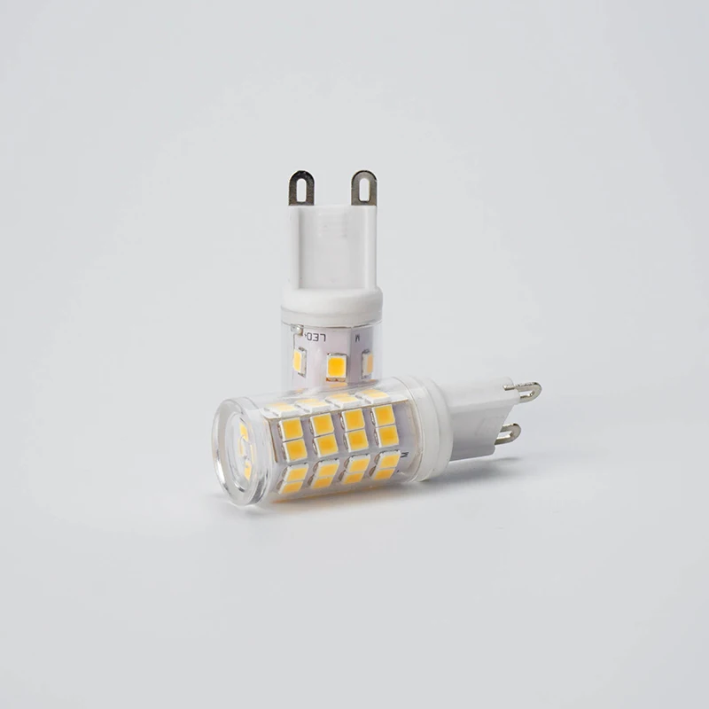 5 шт. G9 Светодиодная лампа SMD2835 без мерцания 2 Вт 4 6 8 220 В DIY галогенная для люстры