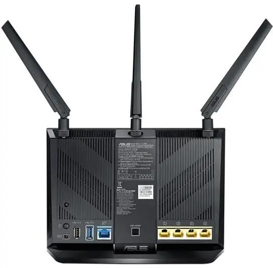 Двухдиапазонный Wi-Fi роутер AC1900 с приложением для маршрутизатора ASUS и защитой AiMesh