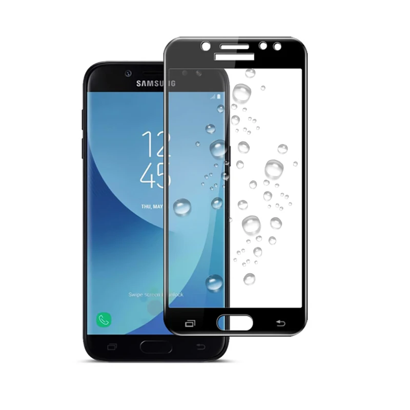 Закаленное стекло 9D с полным наклеиванием для Samsung J5 2017 Защита экрана Galaxy J2 J3 Pro J4 J6