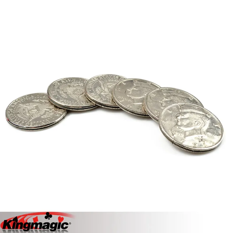 Волшебные трюки в виде бутылки с монетами наполовину долларах бесплатная