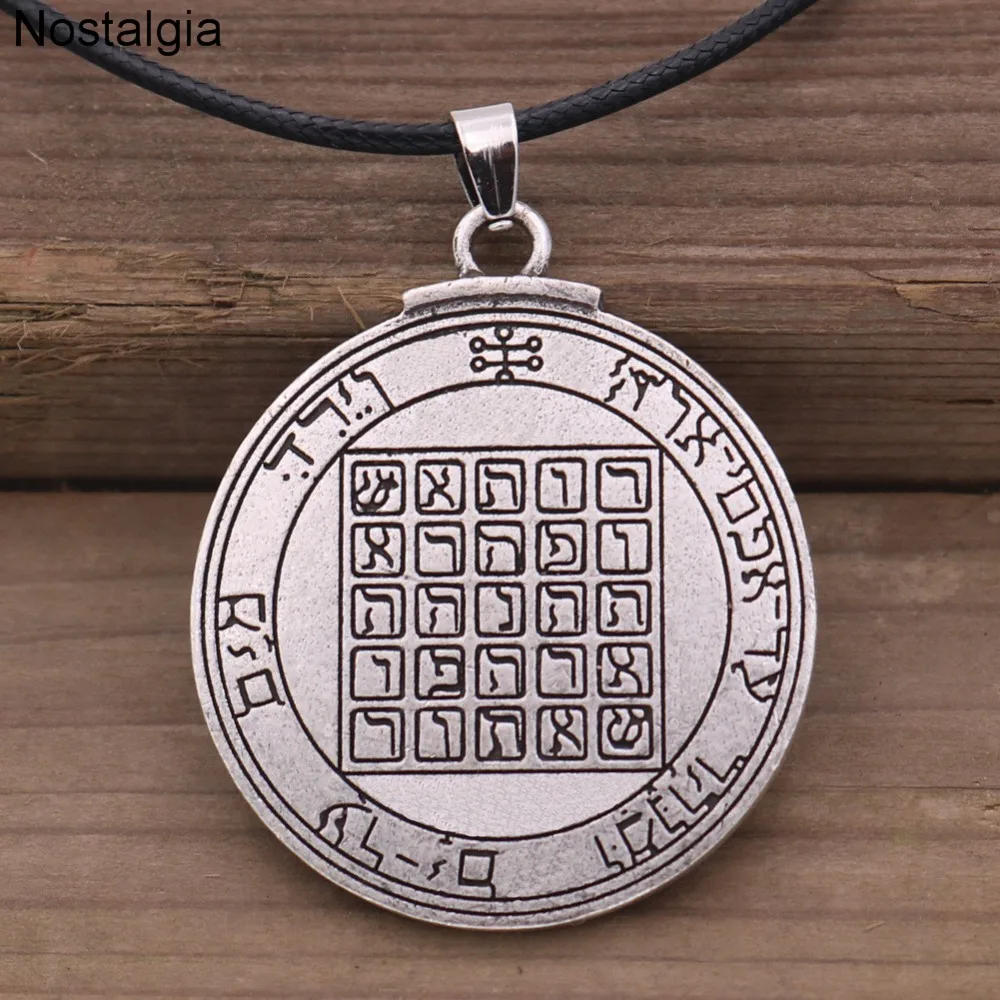 Ностальгия пятиконечная звезда Сатурна ключ Соломона кулон Викка языческий