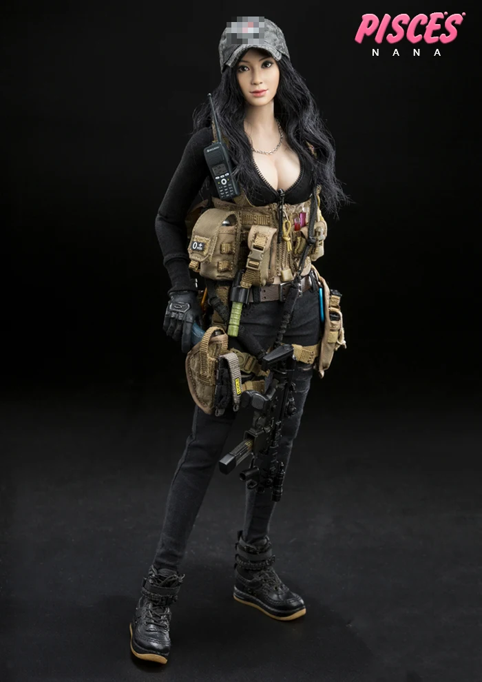 Полный набор DAMTOYS рыбы 1/6 DCG003 NANA DCG0004 LUCY Коллекционная фигурка игрушка Коллекционная фигурка кукла игрушки подарок с коробкой