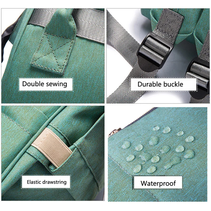 2019 Baby Diaper Bag With USB Interface Large Capacity Waterproof Nappy Kits Mummy Maternity Travel Backpack Nursing Handbag | Мать и