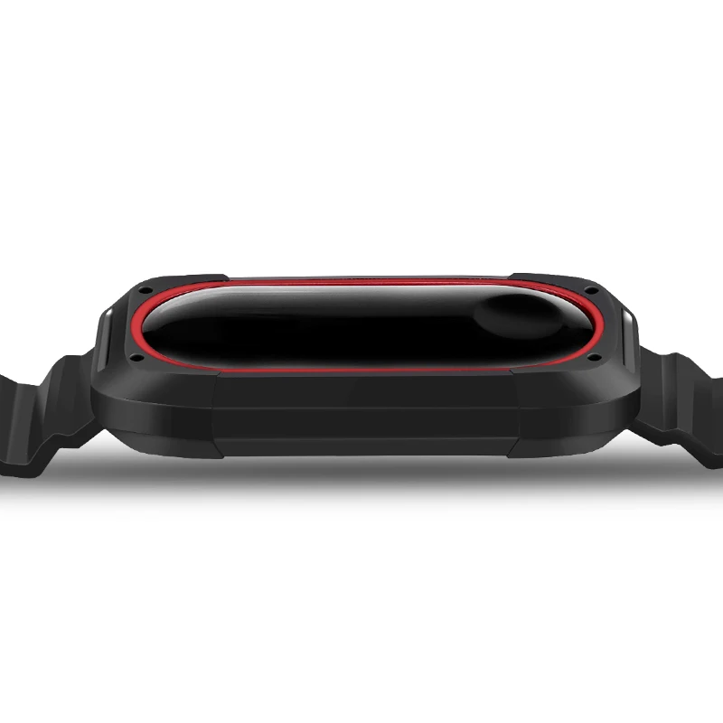 Браслет Для xiaomi band 3 бронированный мягкий силиконовый ремешок mi band 3 nfc аксессуары mi band 3 водонепроницаемые цветные наручные браслеты