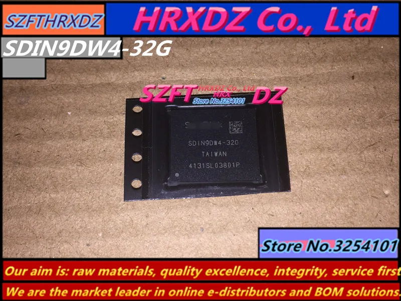 

SZFTHRXDZ 100% new original 2PCS 5PCS 10PCS SDIN9DW4-32G BGA SDIN9DW4 32G