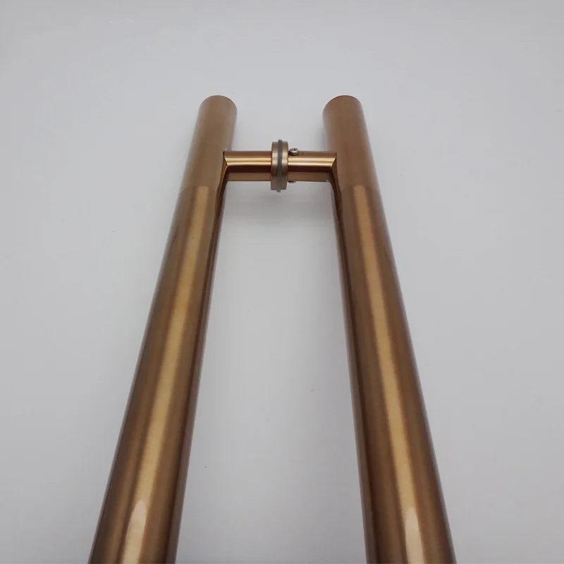 Высококачественная стеклянная дверная ручка из нержавеющей стали диаметр 38 мм