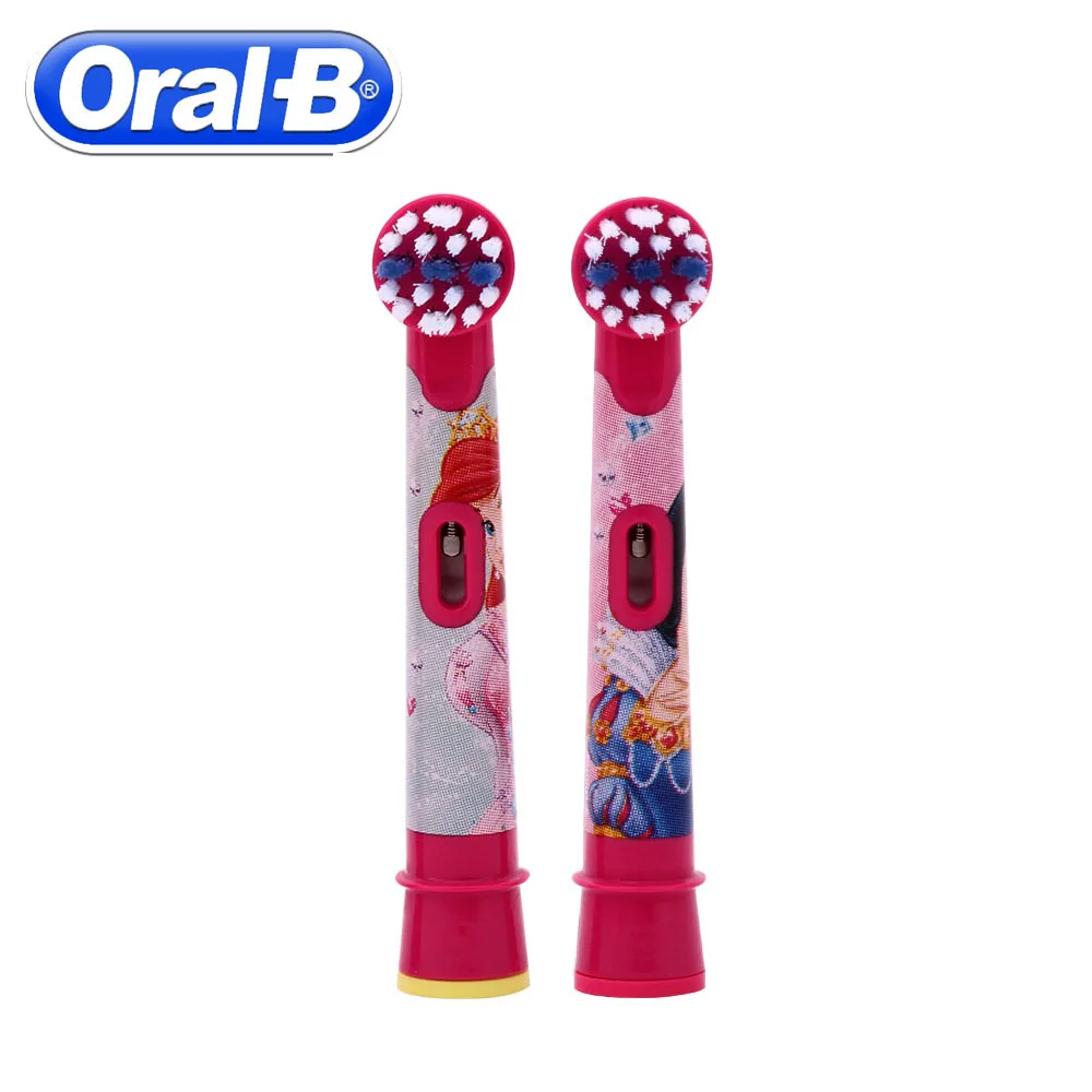 2 шт./упак. Oral B головки для детской электрической зубной щетки EB10 зубные с мягкой