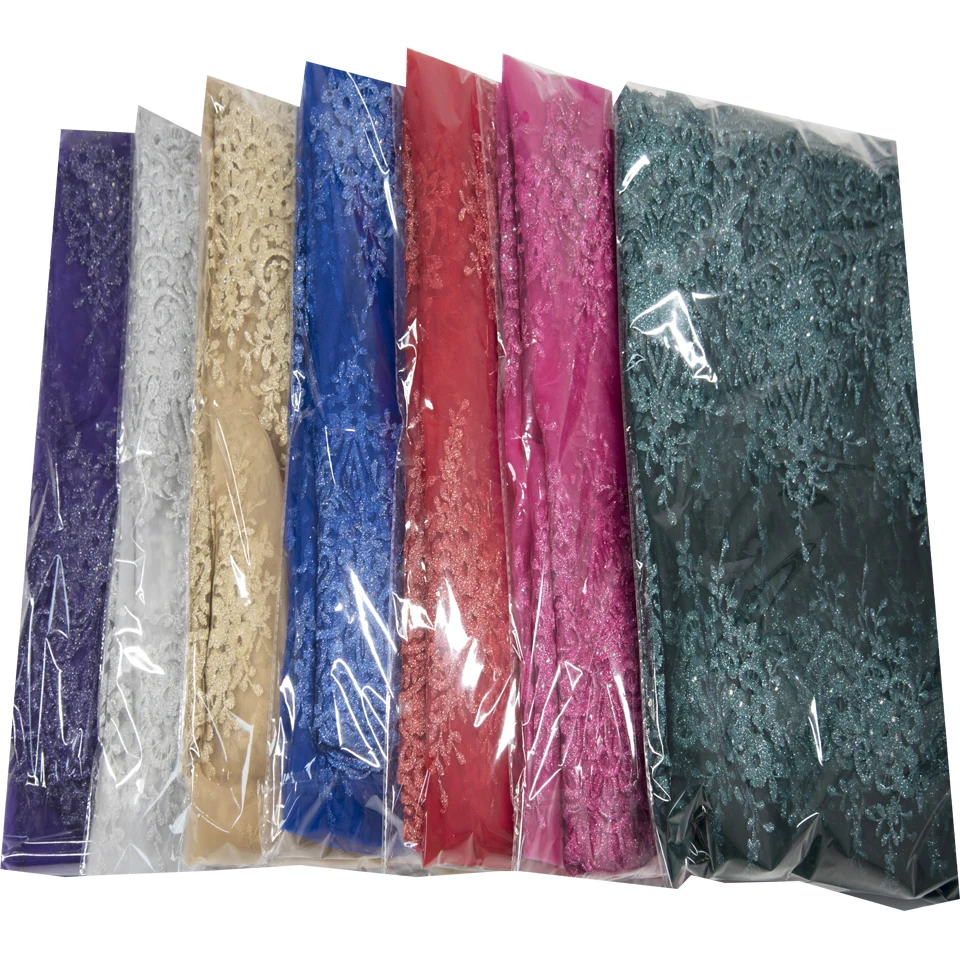 Африканская кружевная ткань 2018 вышитая нигерийская высокого качества