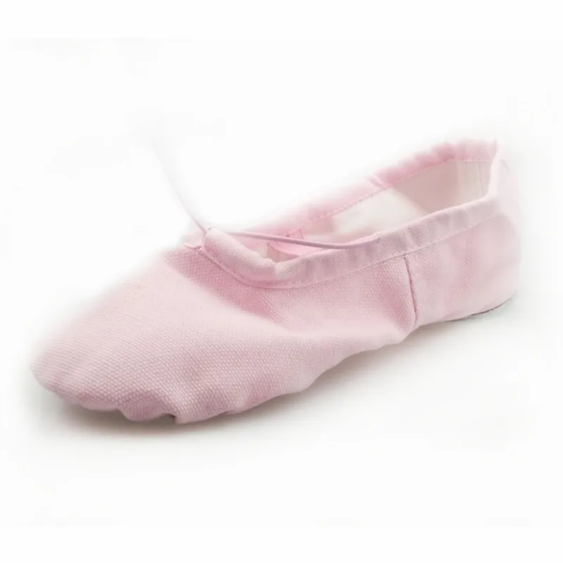 Тканевые балетные танцевальные туфли обувь для тренировок фитнеса дышащие