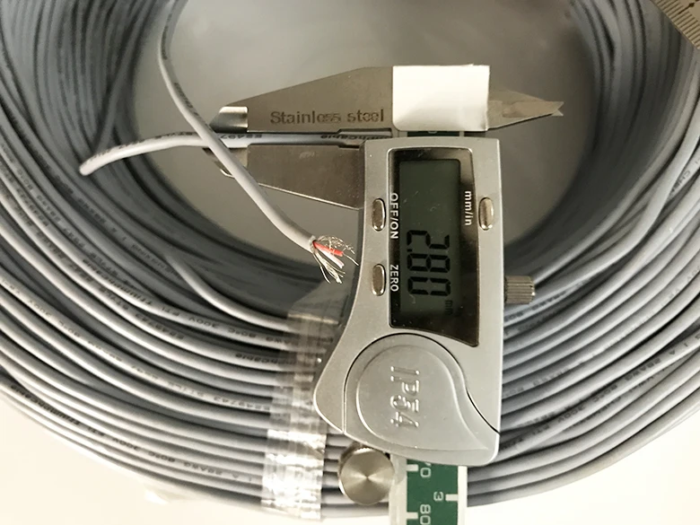 20 метров UL2547 2pin экранированный провод 2 ядра управления сигнальная линия 28AWG