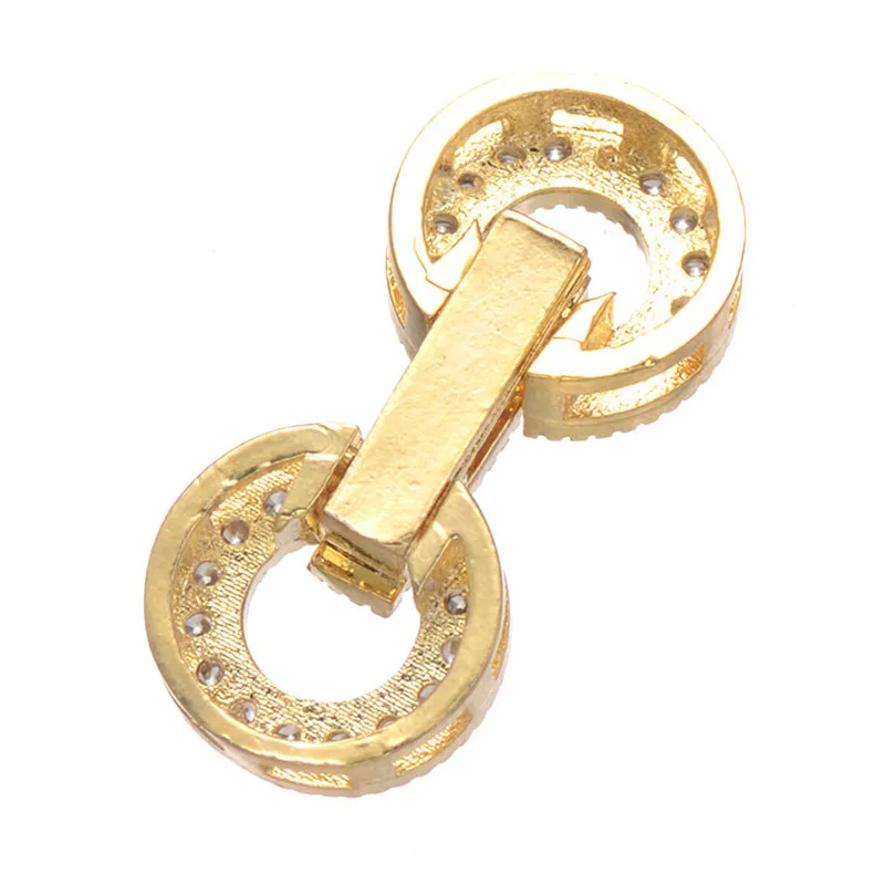 Новейшие медные микрозакрепки из циркония с двойными застежками соединительные