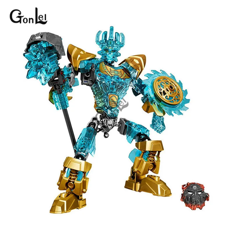 Новый строительный блок BIONICLE Ekimu UXAR кетар акида терак мелум игрушки кубики